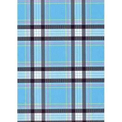 "Casual Friday" Plaid (Blue) Double Cargo Pocket Board Shorts (Select Custom Outseam 17" - 30") - Board Shorts World