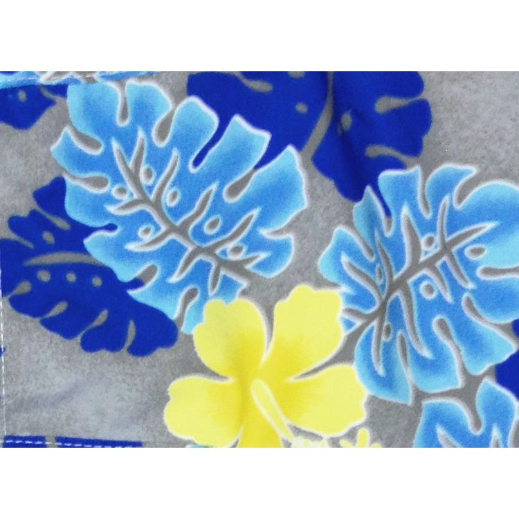 **Elastic Waist Board Shorts "Elm Street" (Gray) Print Mens CUSTOM - Board Shorts World