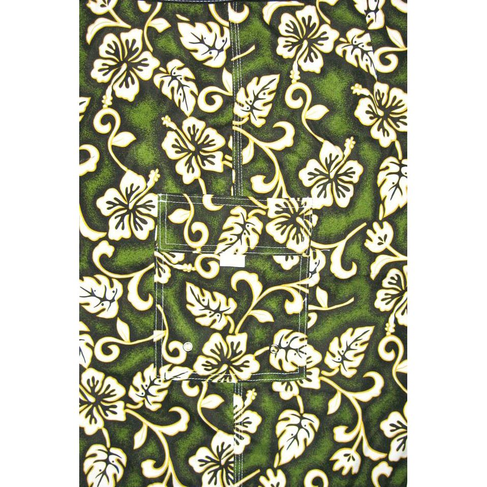 Fixed (Non Elastic) Waist Womens Board Shorts "Fiasco" (Green) * CUSTOM * - Board Shorts World