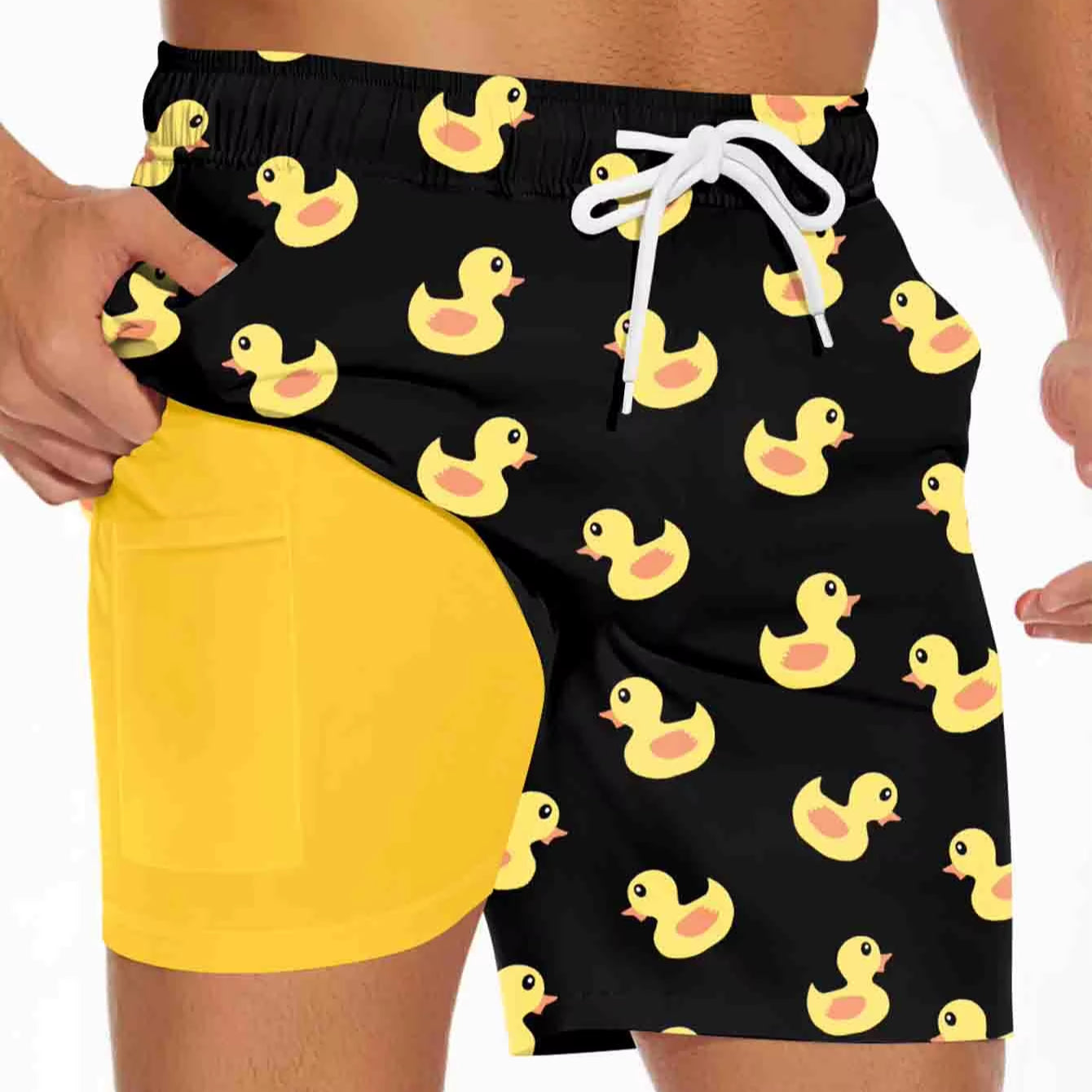 Quack Attack Swim Trunks | SunSports