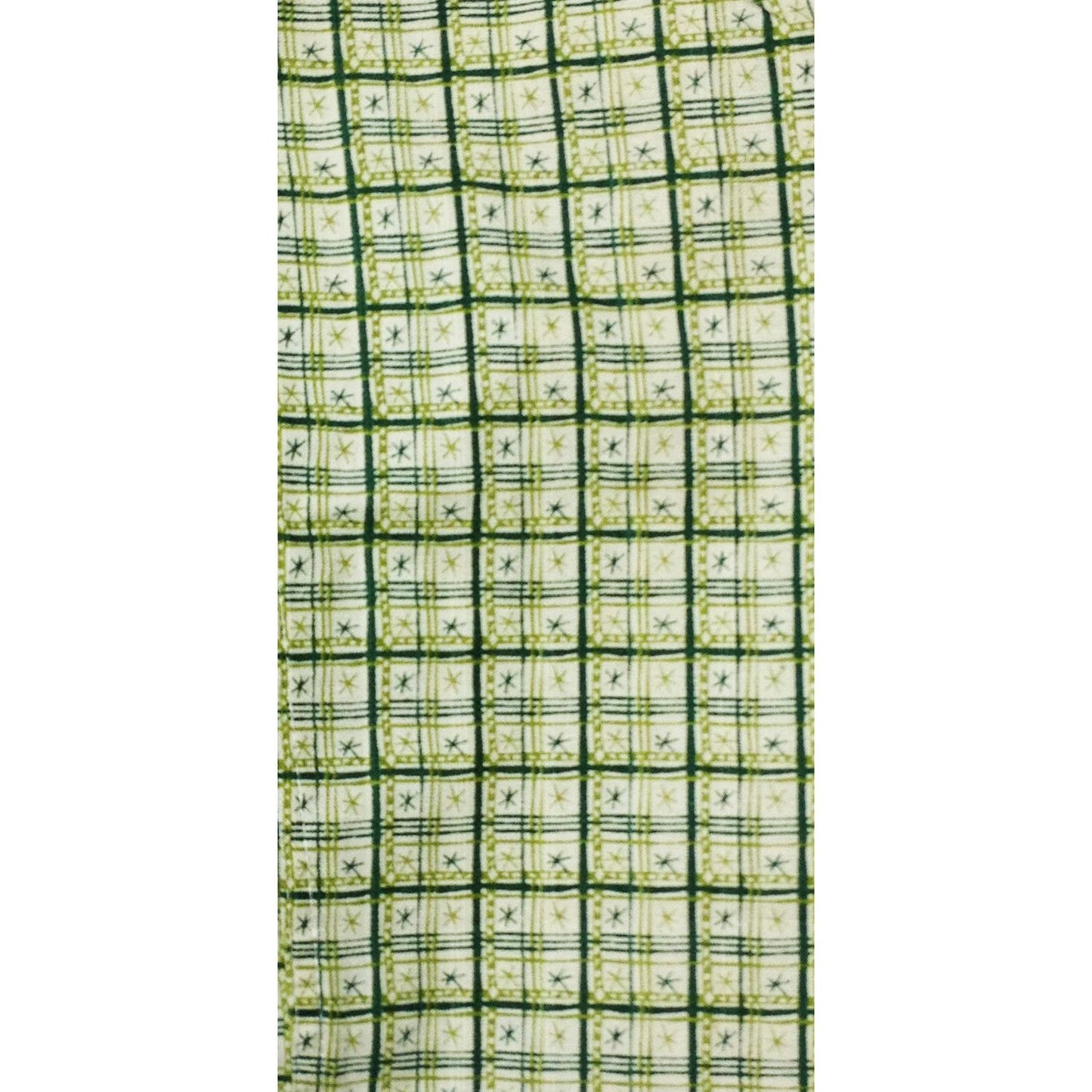 "Jetson" (Green) 100% COTTON Mens Board Shorts - 19.5" Outseam / 7" Inseam - Board Shorts World