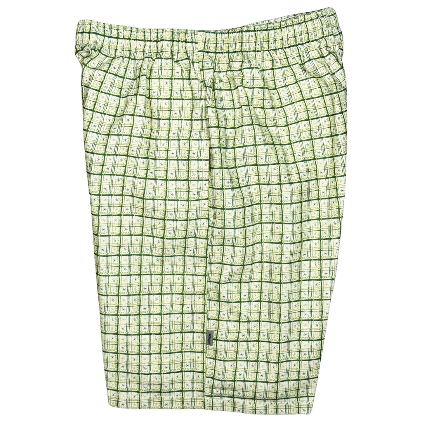 "Jetson" (Green) Build-Your-Own 100% Cotton Men's Swim Trunks - Board Shorts World