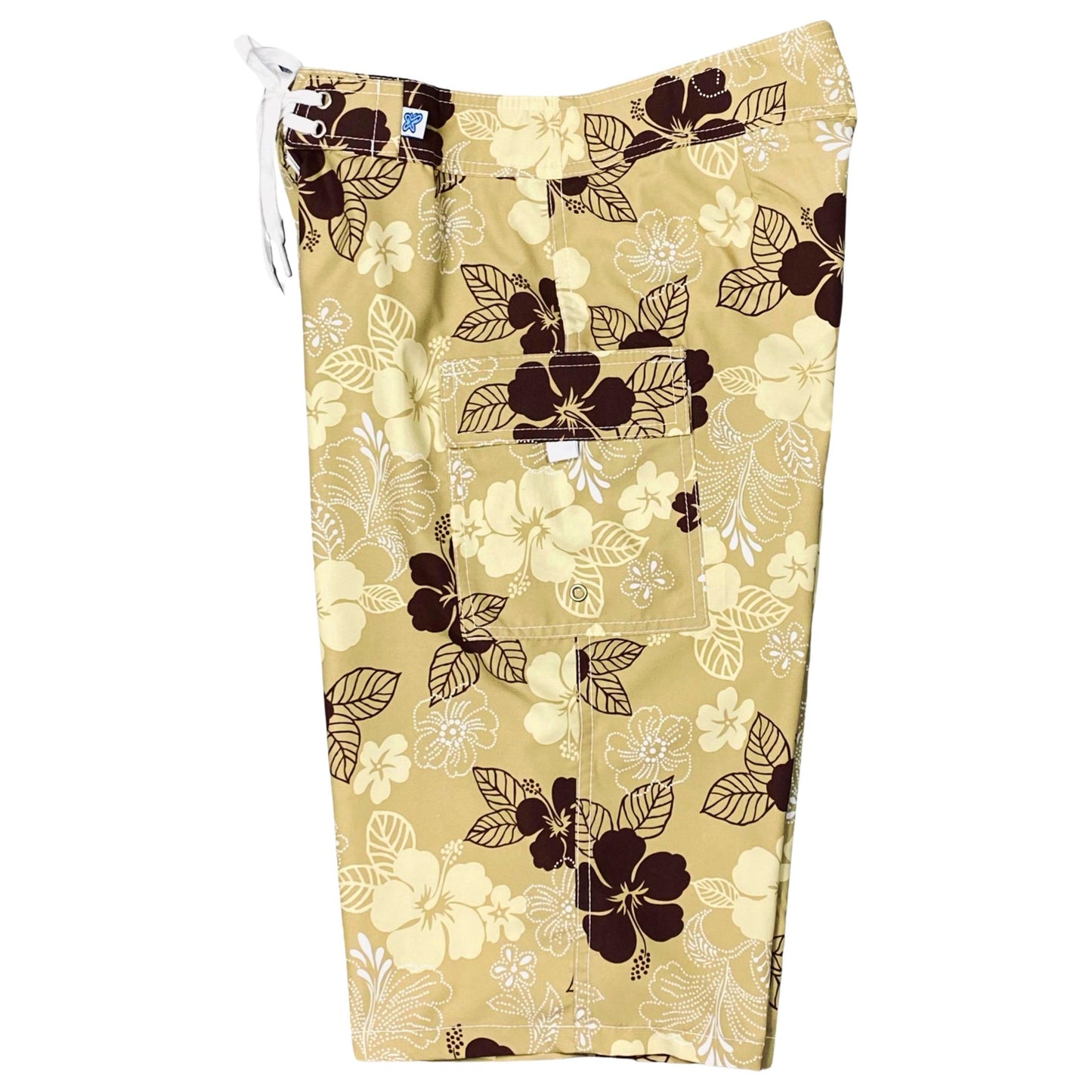 "Dew Drops" Clamdiggers. Select a Custom Inseam (14" to 19") - Board Shorts World