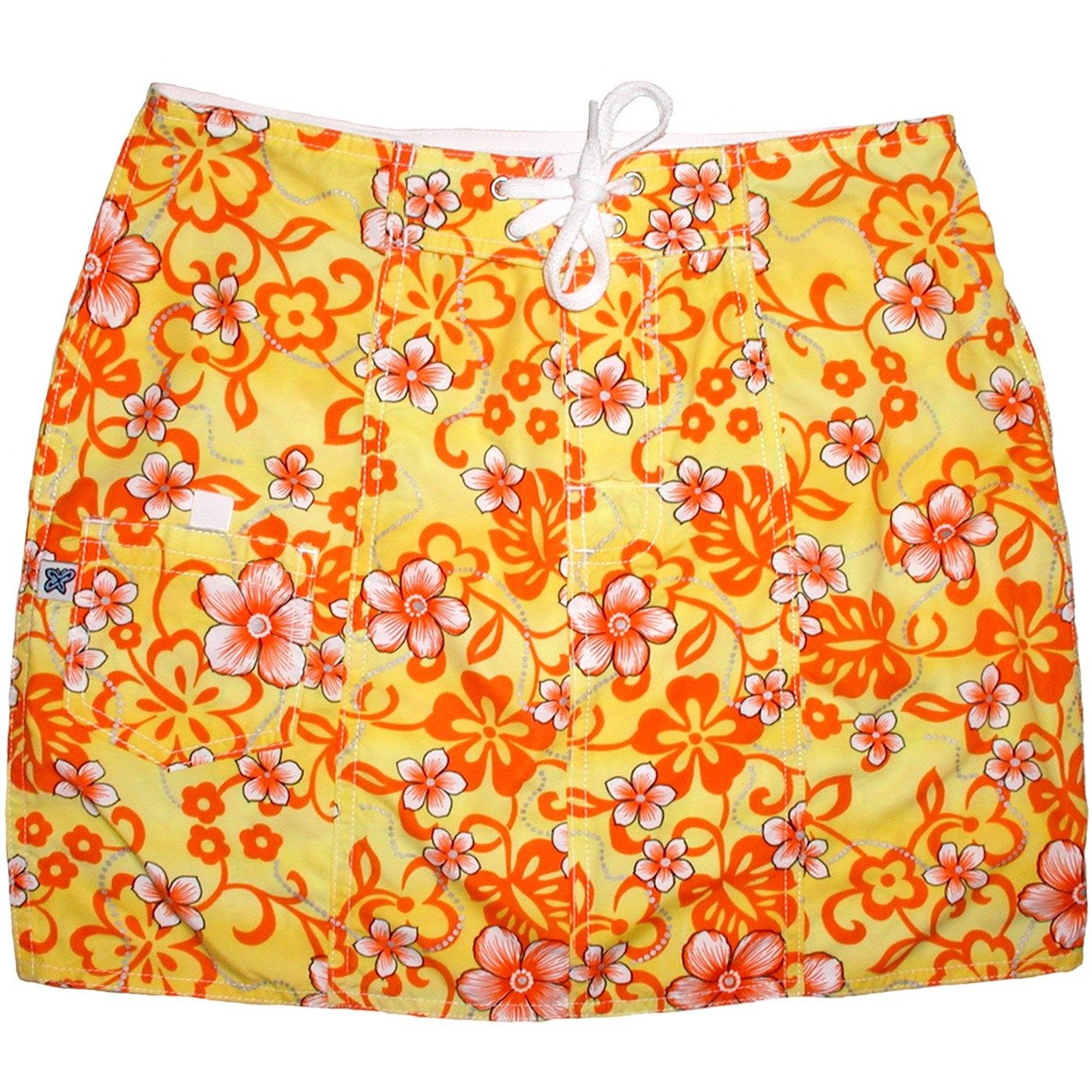 "Haywire" Board Skirt (Orange) CUSTOM - Board Shorts World