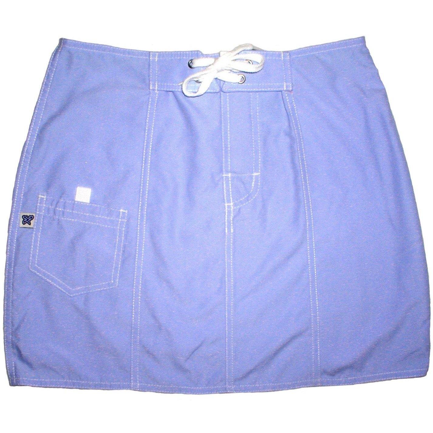 "A Solid Color" Original Style Board Skirt (Baby Blue) - Board Shorts World