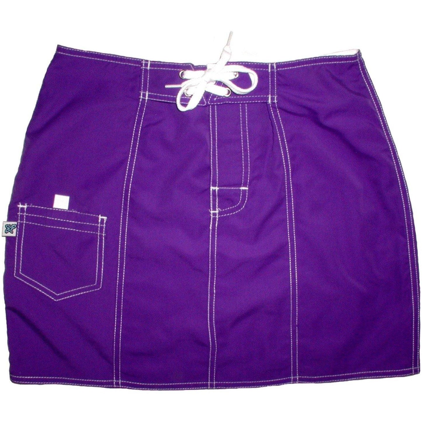 "A Solid Color" Original Style Board Skirt (Grape) - Board Shorts World