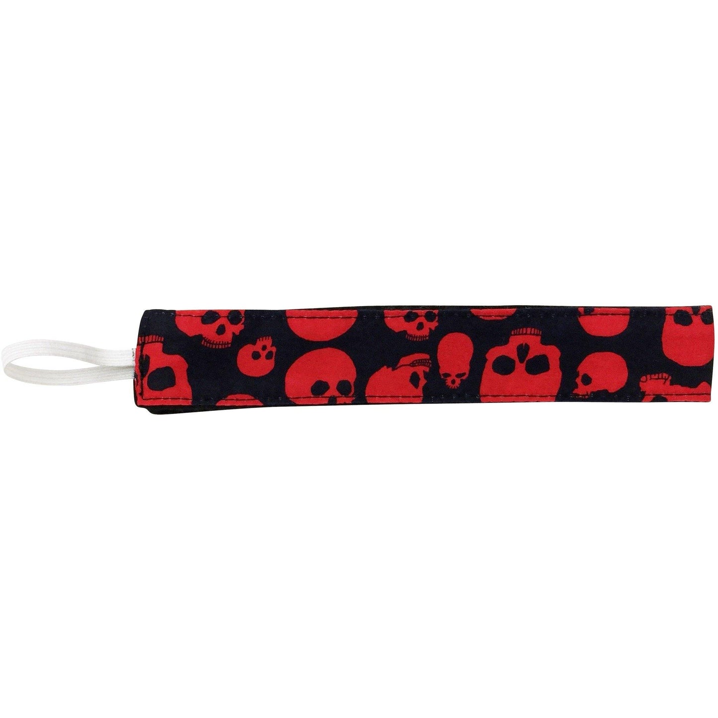 "Live to Ride" Skulls Print Head Band (Red+Black) - Board Shorts World