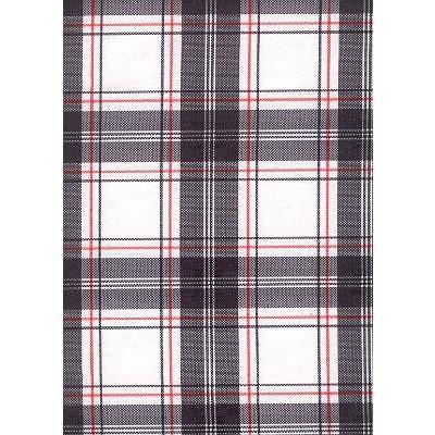 "Casual Friday" Plaid Womens Board Shorts - Regular Rise / 7" Inseam (Black) - Board Shorts World