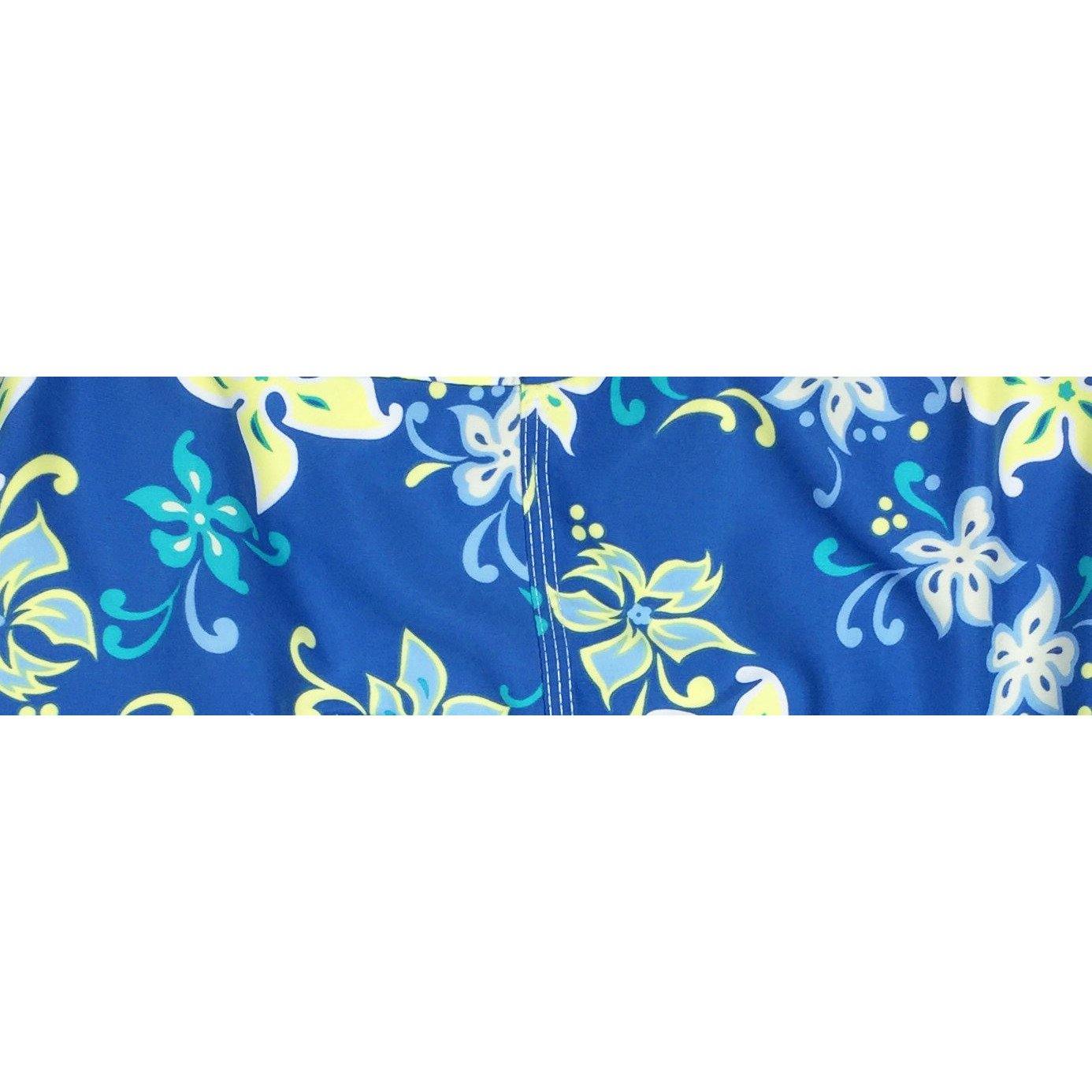 "Chick Flick" Girls Board Shorts - 5" Inseam (Midnight Navy OR Light Blue) - Board Shorts World