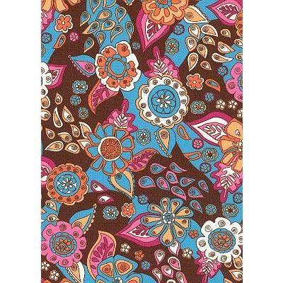 "Carnival" Women's Board Shorts - Regular Rise / 5" Inseam (Brown) - Board Shorts World