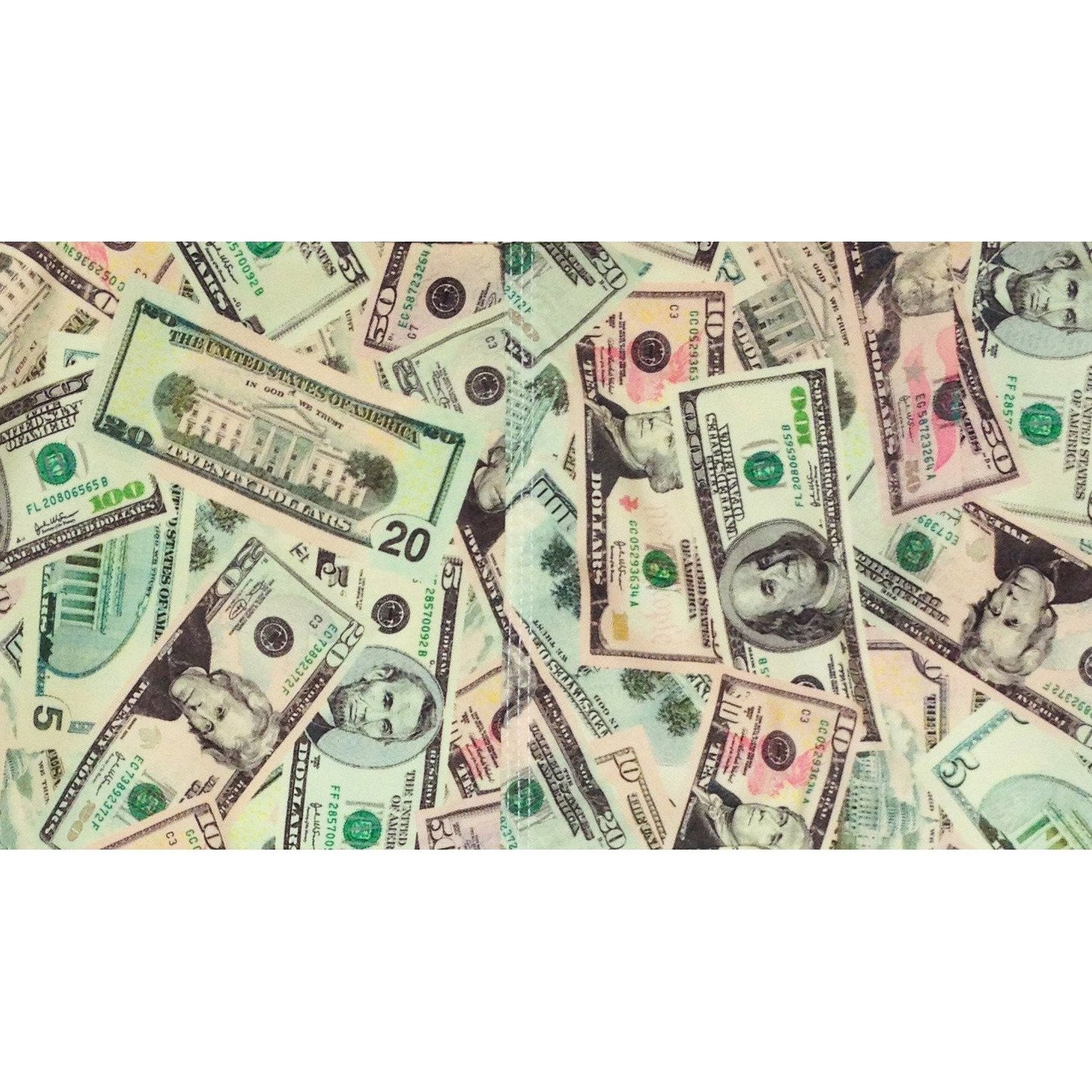 "Double Down" Print Board Skirt (Cash Green) CUSTOM - Board Shorts World