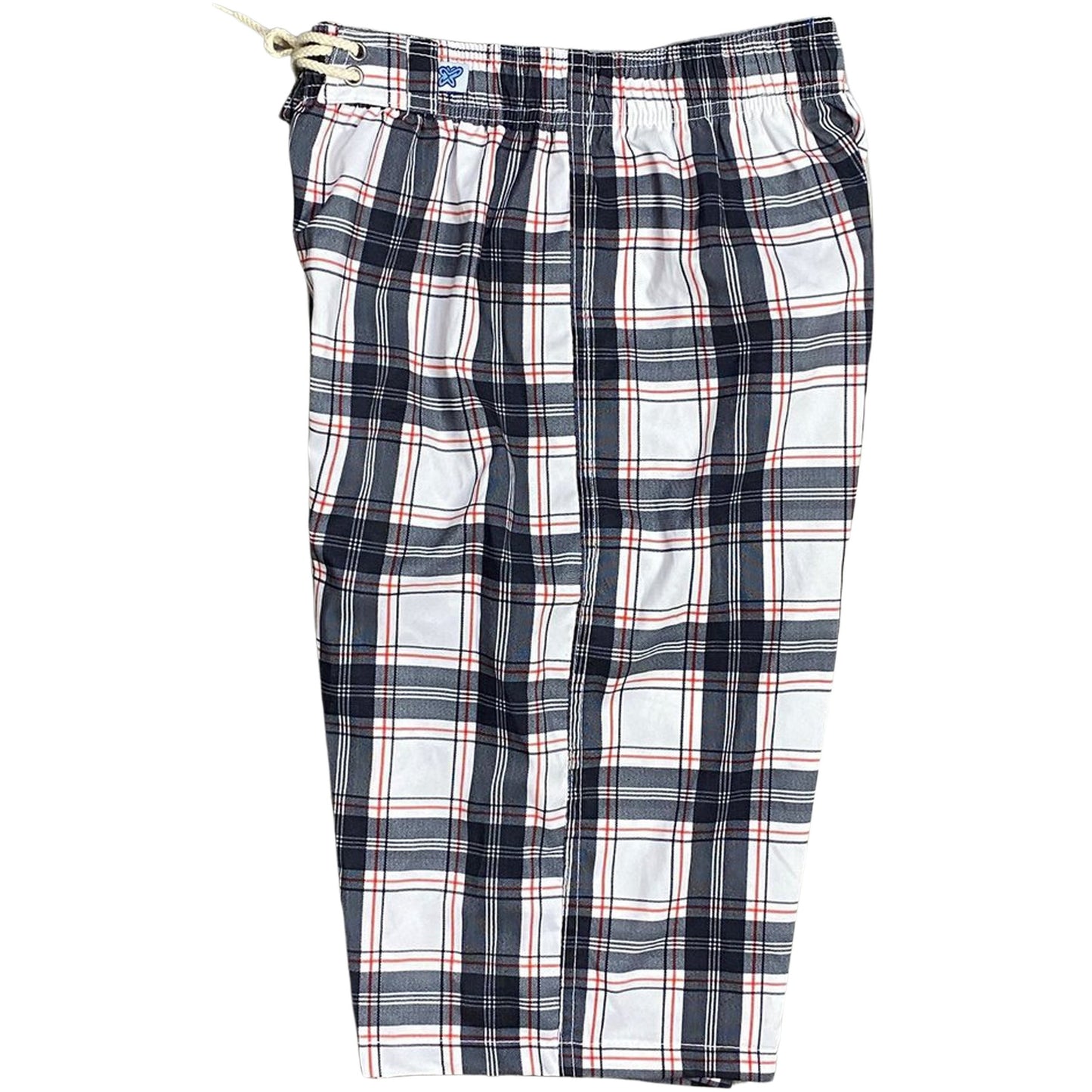 "Casual Friday" (Black) Womens Elastic Waist Swim Board Shorts. REGULAR Rise + 11" Inseam - Board Shorts World