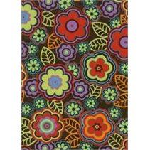 Lower Rise NON-Elastic Waist Board Shorts. "Groovapalooza" Womens CUSTOM - Board Shorts World