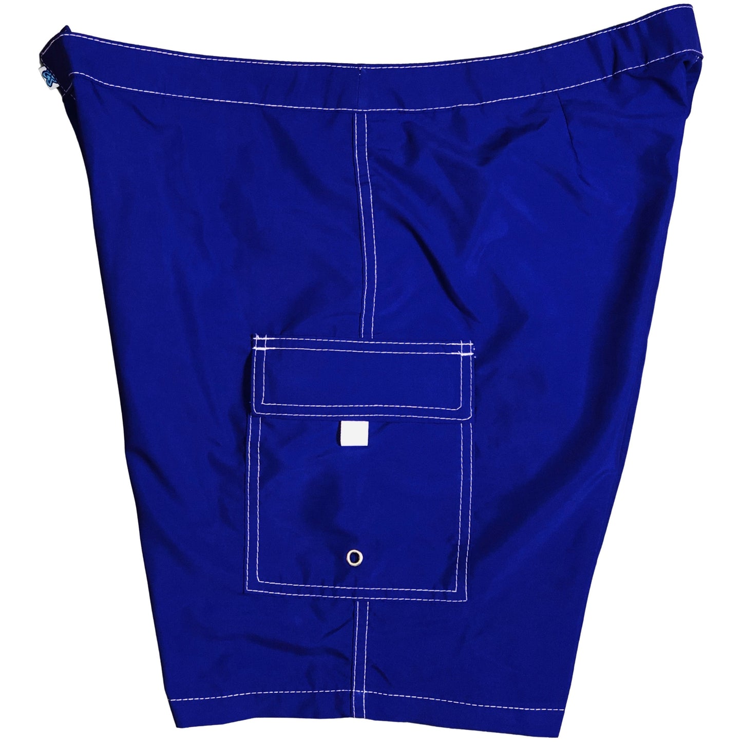A Solid Color (Royal) Womens Board/Swim Shorts - 11" - Board Shorts World