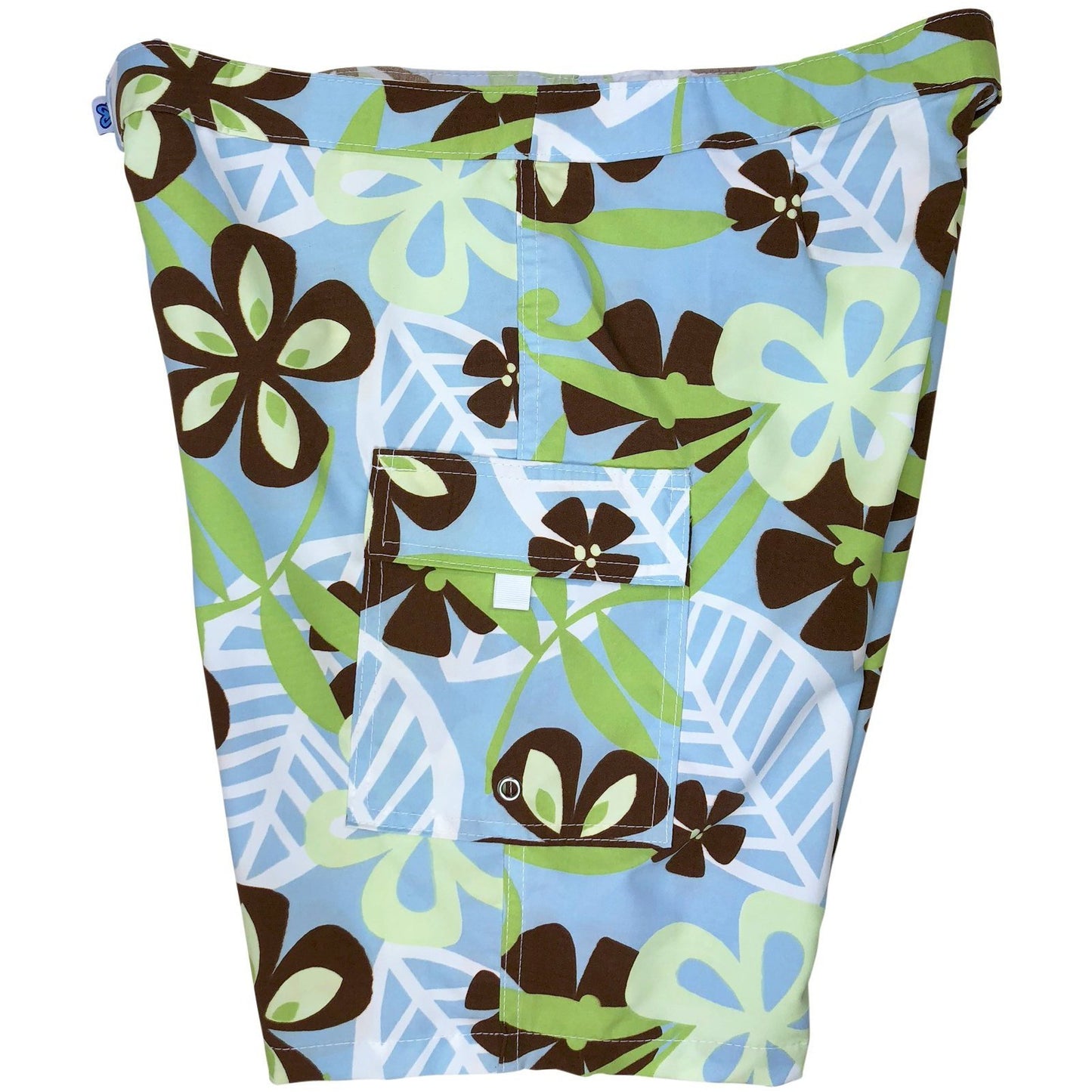 "License to Chill" (Blue) Womens Board/Swim Shorts - 11" - Board Shorts World