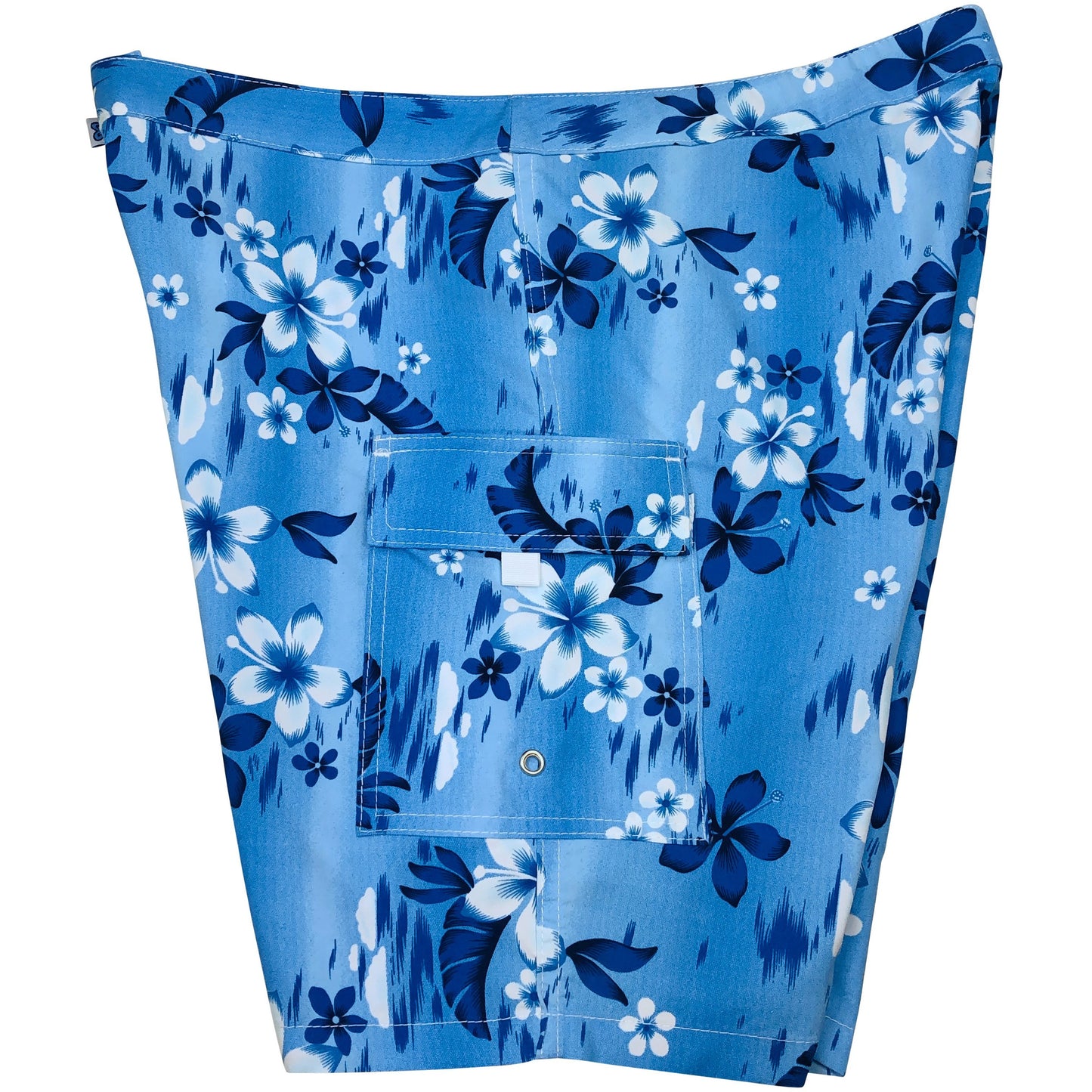 "Soul Salvation" (Blue) Womens Board/Swim Shorts - 11" - Board Shorts World