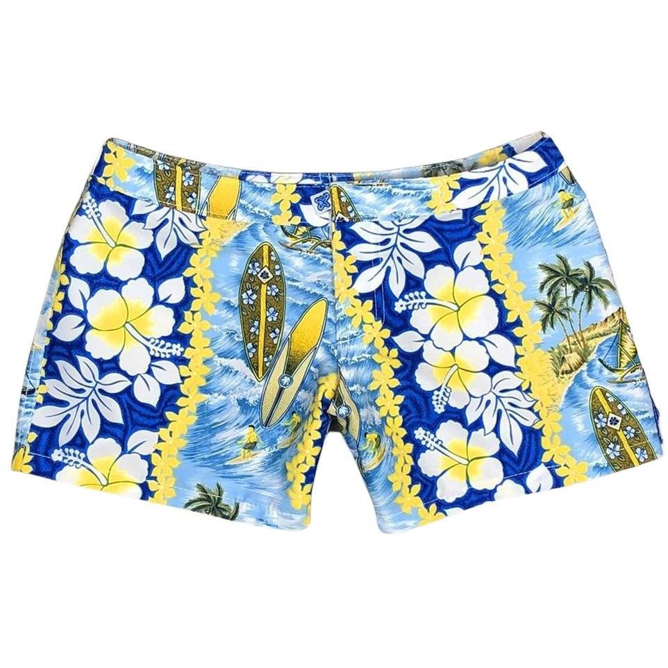 "Bonus Round" Women's Board/Swim Shorts - 4" - Board Shorts World