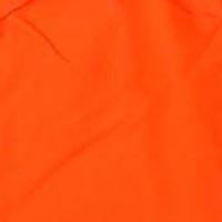 "A Solid Color" Mens Elastic Waist Board Shorts - 19.5" Outseam / 7" Inseam (Orange) - Board Shorts World