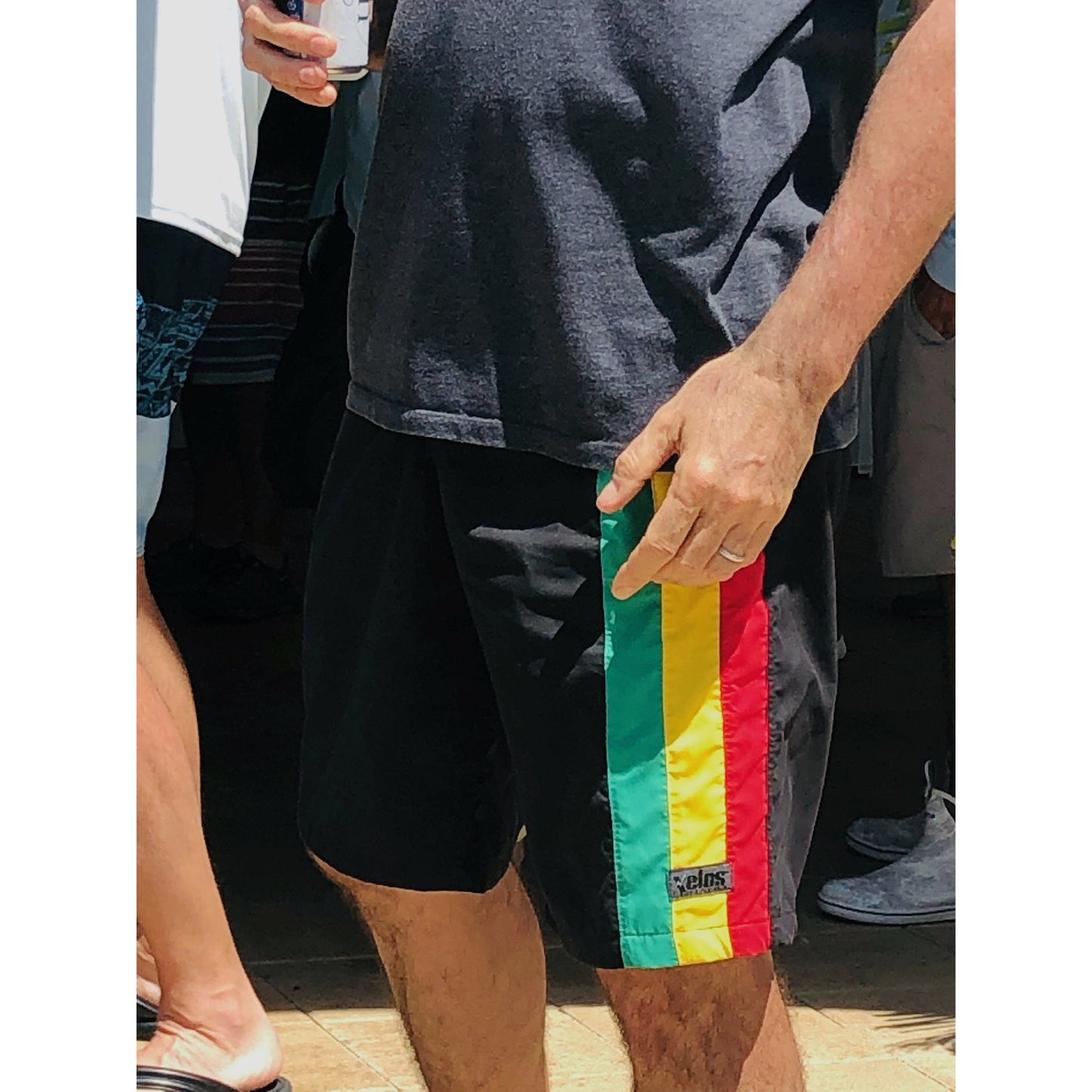 "Mangos N Marley" SIDE POCKETS Board Shorts (Select Custom Outseam 17" - 30") - Board Shorts World