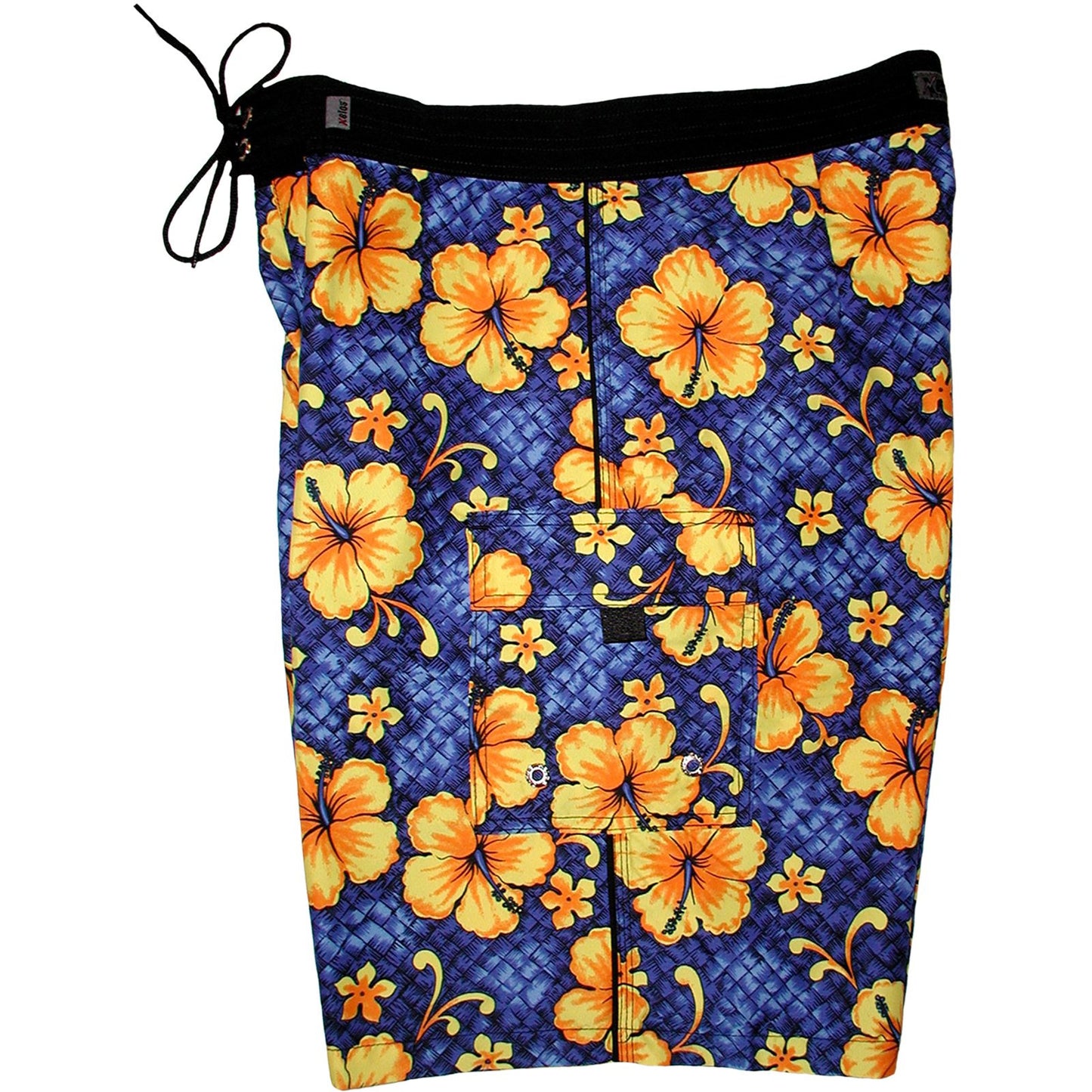 "Basketweave" Boys + Girls Board Shorts. 8" Inseam / 18.5" Outseam (Royal) *SALE* - Board Shorts World