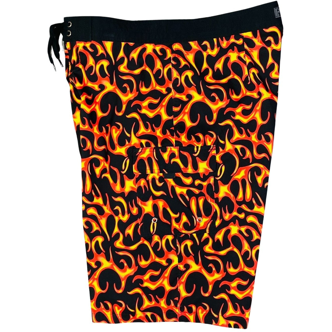 Fixed (Non Elastic) Waist Board Shorts "The Fonz". Mens CUSTOM - Board Shorts World