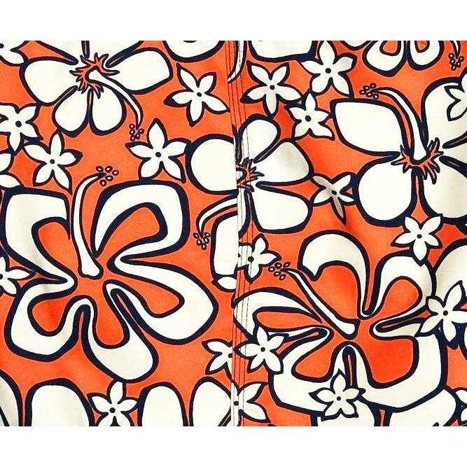 "Orange Crush" Womens Board Shorts - Regular Rise / 7" Inseam