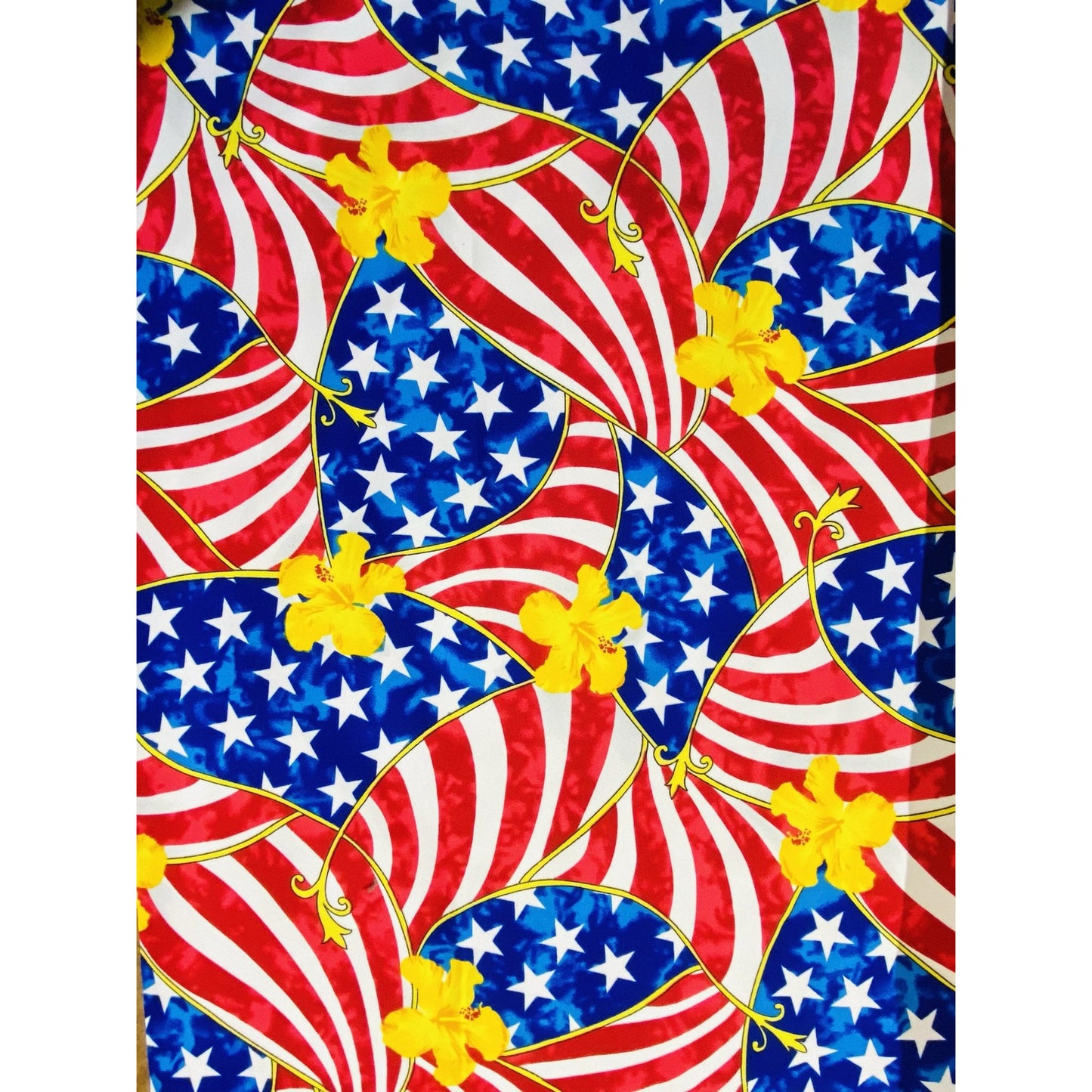 "Old Glory" Side Pockets Board Shorts (Select Custom Outseam 17" - 30") - Board Shorts World