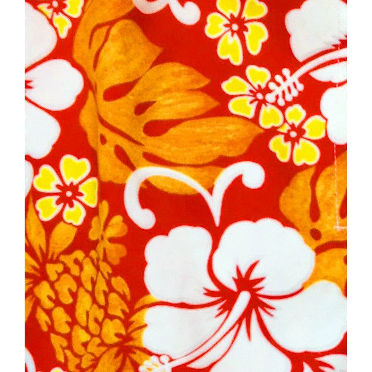 "Pina Colada" Hipster Board Skirt (Orange) - Board Shorts World