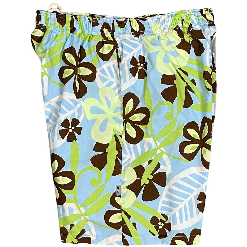 "License to Chill" Mens (6.5" Inseam / 19" Outseam) Swim Trunks - Board Shorts World