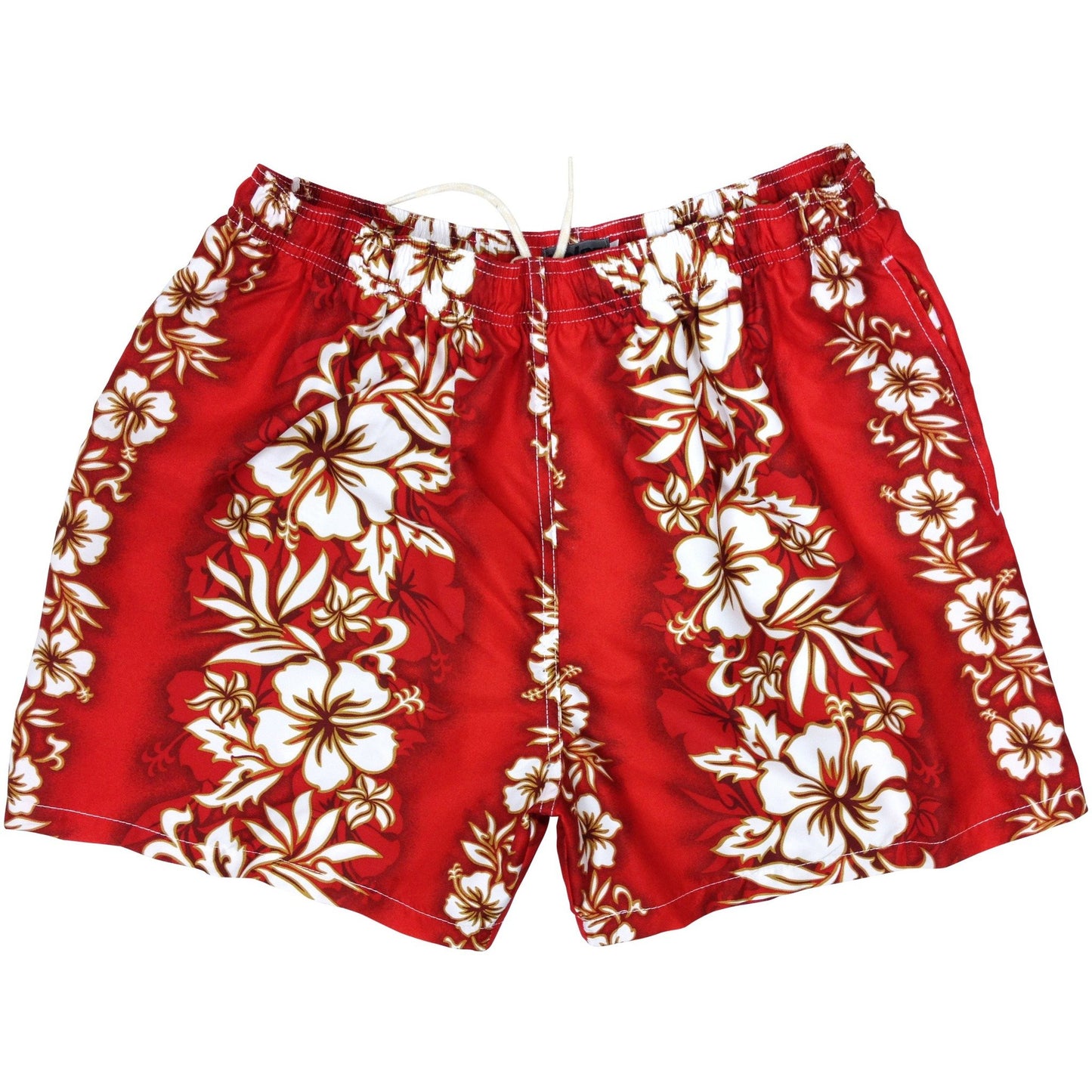 "Conga Line" Mens Swim Trunks (with mesh liner) - 17" Outseam / 4.5" Inseam - Board Shorts World