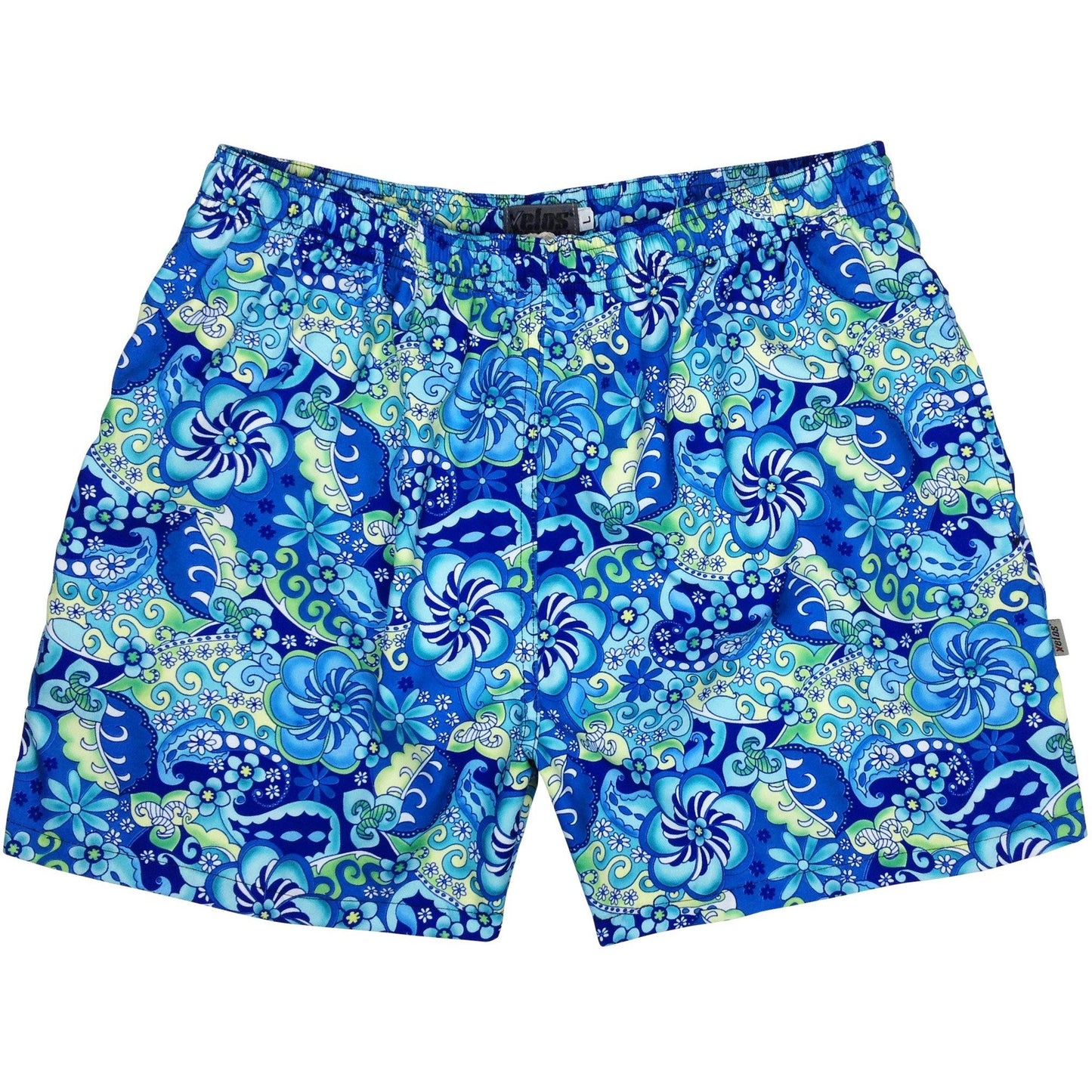 "Lucy in the Sky" Mens Swim Trunks (with mesh liner) - 17" Outseam / 4.5" Inseam - Board Shorts World