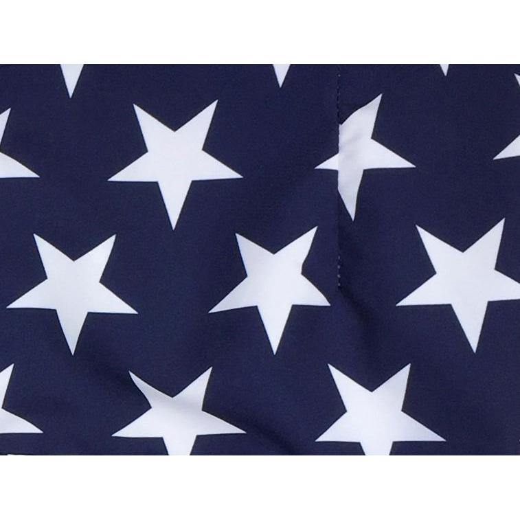 "Star Struck" Womens Elastic Waist Swim Board Shorts. HIGH Rise + 5" Inseam - Board Shorts World