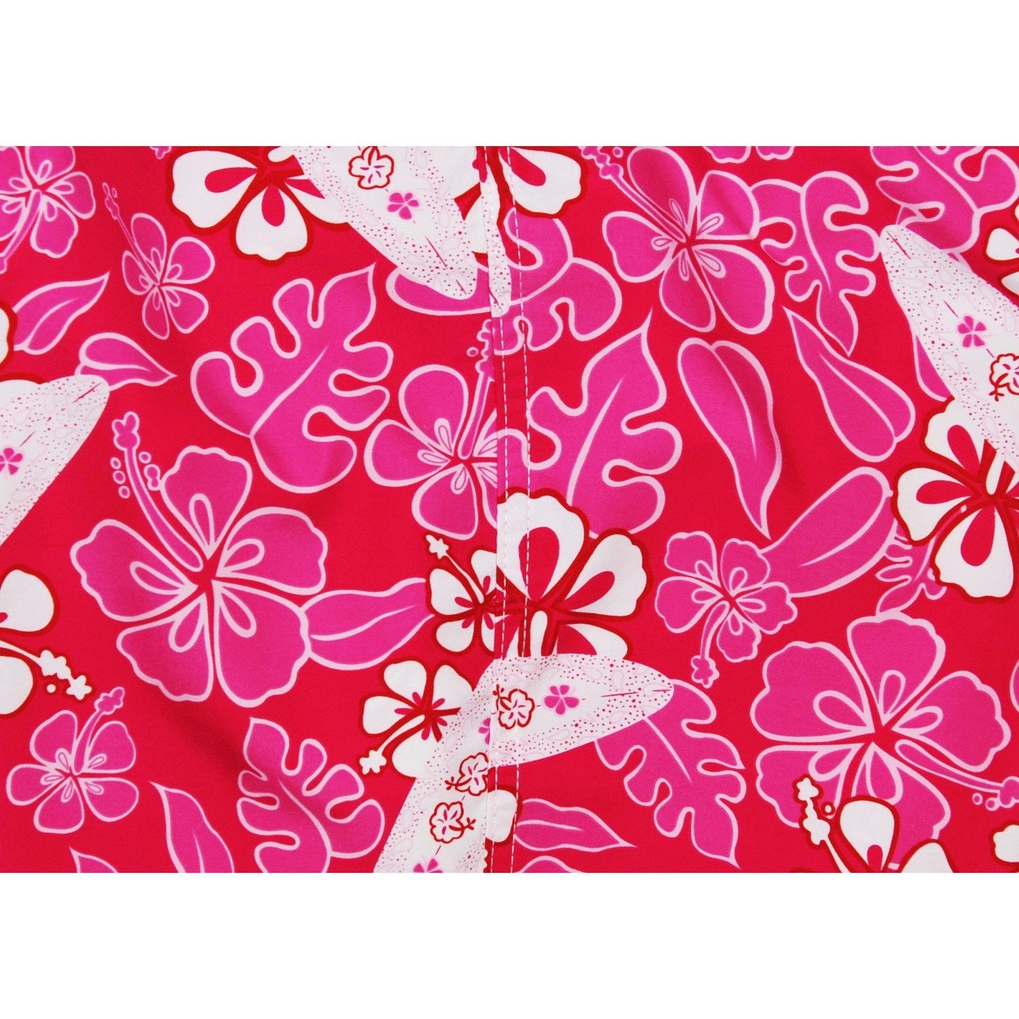 Lower Rise NON-Elastic Waist Board Shorts. "Stick Figures" Womens CUSTOM - Board Shorts World