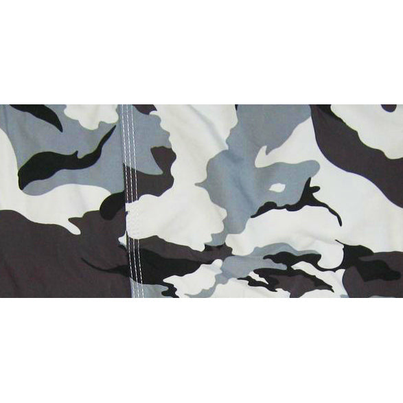 "Stealth Fanatic" Camo Hipster Board Skirt (Charcoal) - Board Shorts World