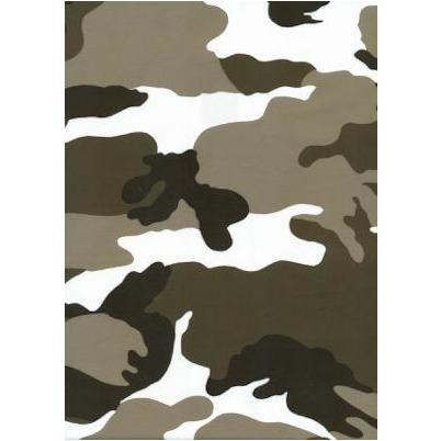 "Stealth Fanatic" Camo (Desert) Side Pockets Board Shorts (Select Custom Outseam 17" - 30") - Board Shorts World