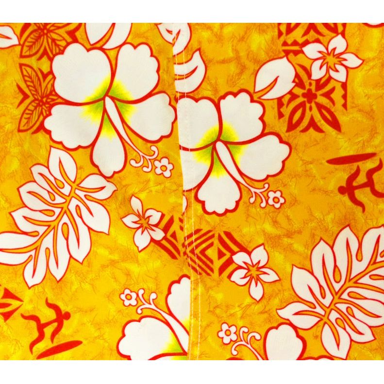 "Tribal Council" Hipster Board Skirt (Orange) - Board Shorts World