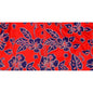 Elastic Waist Swim Trunks with Mesh Liner "Warming Trend" CUSTOM (Red+Blue) - Board Shorts World
