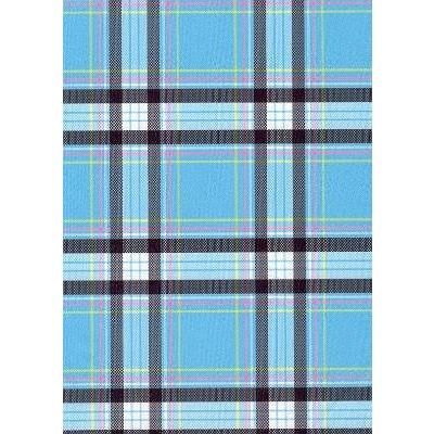 Fixed (Non Elastic) Waist Womens Board Shorts "Casual Friday" Plaid (Blue) * CUSTOM * - Board Shorts World