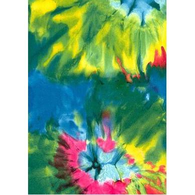 Elastic Waist Swim Trunks with Mesh Liner "Love N Haight" Tie Dye CUSTOM - Board Shorts World