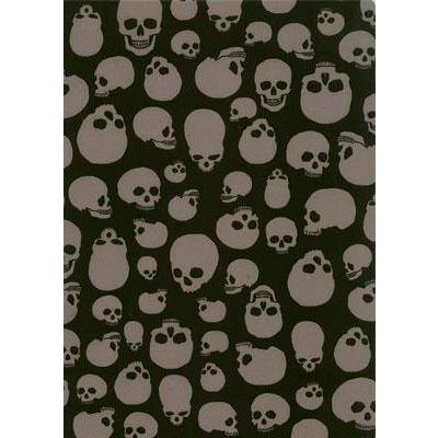 "Live to Ride" Skulls (Black/Charcoal) Womens Board/Swim Shorts - 4" - Board Shorts World
