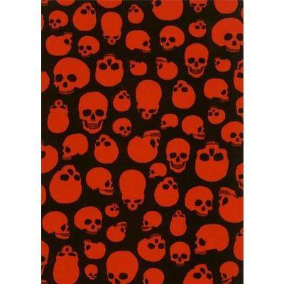 "Live to Ride" Skulls (Black/Red) Womens Board/Swim Shorts - 4" - Board Shorts World