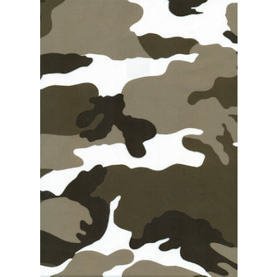 "Stealth Fanatic" Camo Print Womens Board Shorts - Regular Rise / 10.5" Inseam (Desert) *NEW! - Board Shorts World