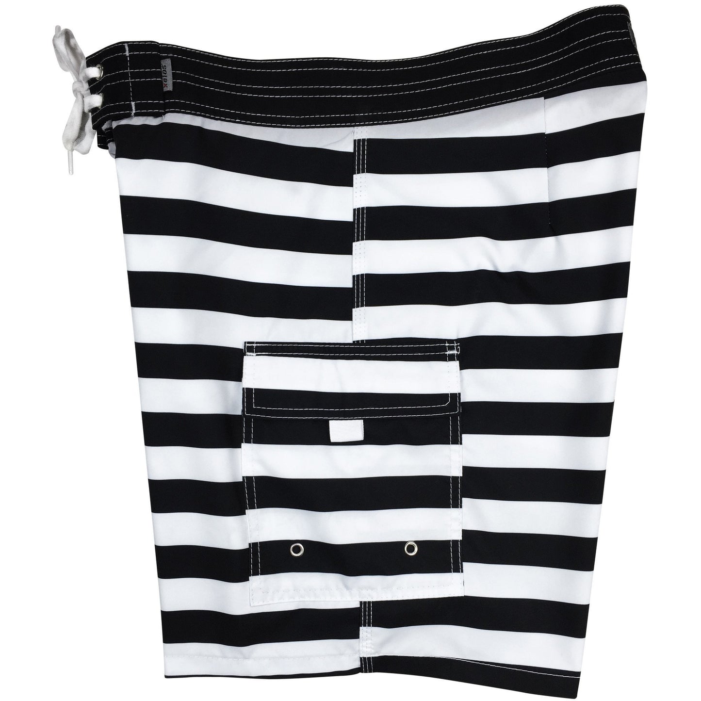 "Jail Bird" Mens Board Shorts w/ Dual Cargo Pockets. 17.5" Outseam / 5" Inseam. 2 Color Options. - Board Shorts World