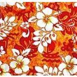 "Safari" Women's Board Shorts - Regular Rise / 5" Inseam (Orange) - Board Shorts World