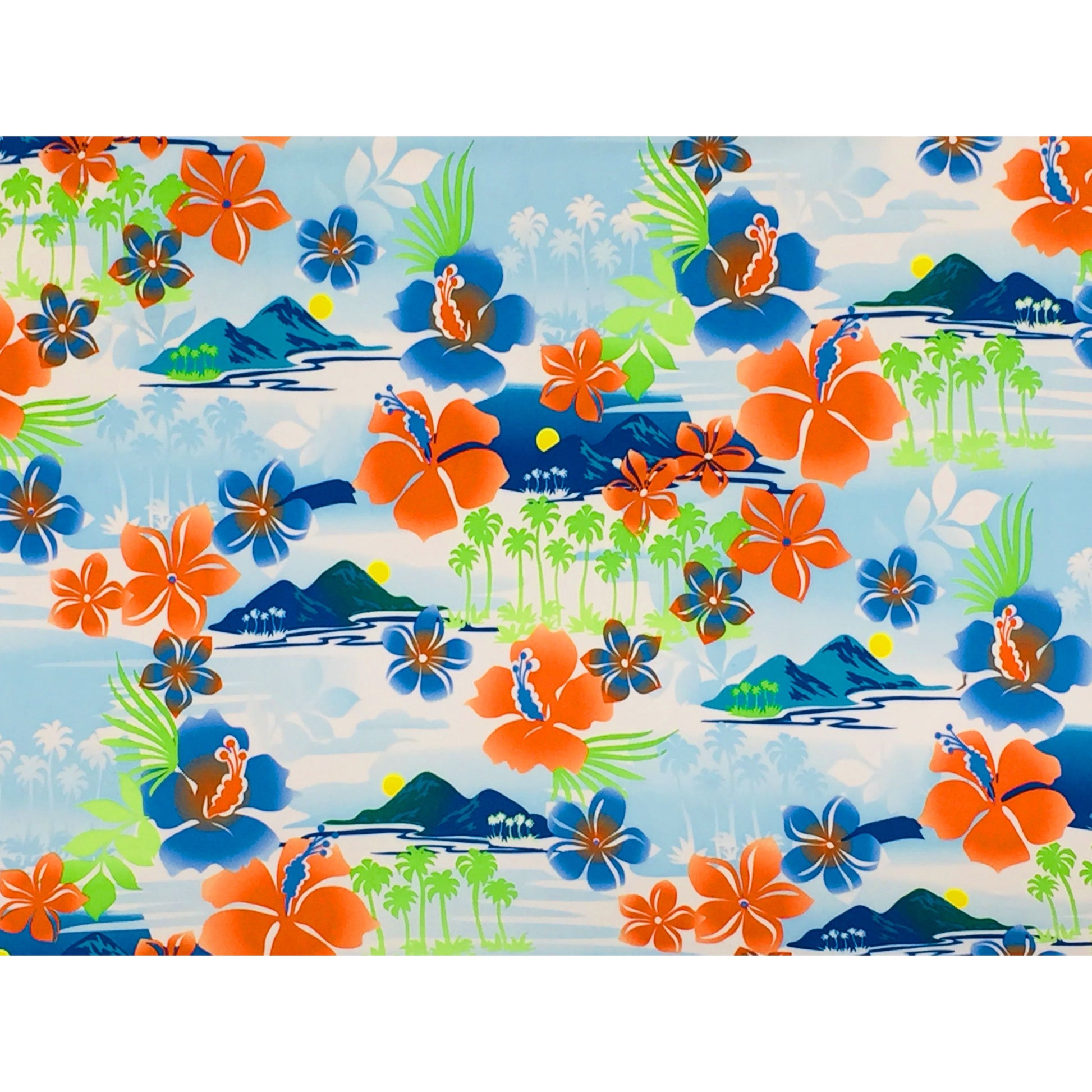 "2 Tickets to Paradise" (6.5" Inseam / 19" Outseam) Swim Trunks - Board Shorts World