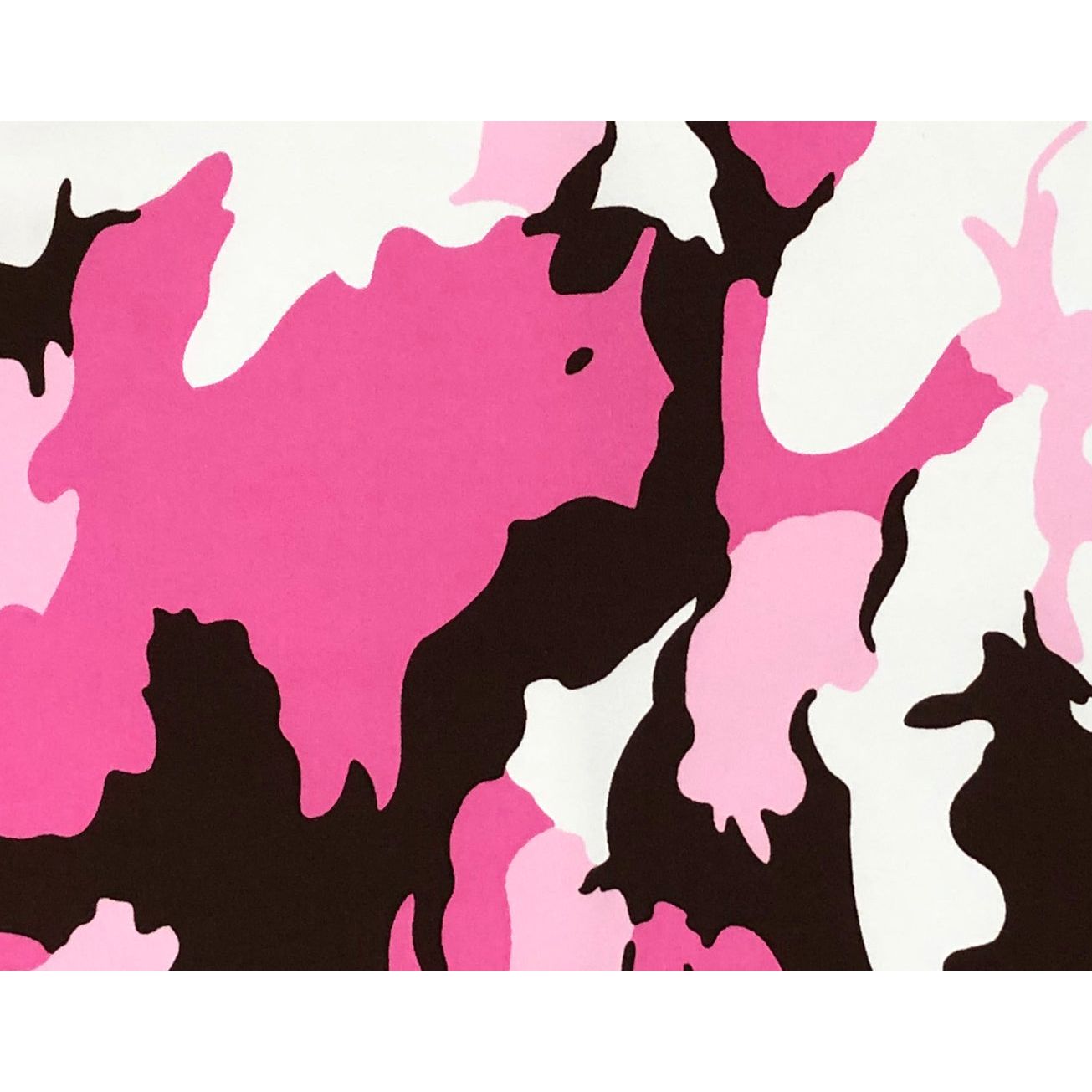 Elastic Waist Board Shorts "Stealth Fanatic" (Brown + Pink) Print Men's CUSTOM