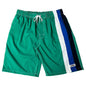 !Color-Blocks | M's Board Shorts | Side Pockets | NON-Elastic OR Elastic Waist | Mid Length