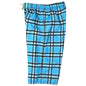 "Casual Friday" (Blue) Plaid Side Pockets Elastic Waist Board Shorts (Select Custom Outseam 22" - 27")