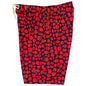 "Live to Ride" Skulls Board Skirt (Black+Red) CUSTOM - Board Shorts World