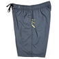 !Solid Charcoal | M's ELASTIC Waist Board Shorts | Mid Length